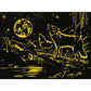 Ravensburger Puzzle - Glow in the Dark: Wolf im Nordlicht, 500 Teile