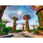 Ravensburger Puzzle 1500 Teile Garten an der Bucht in Singapur 80 x 60 cm