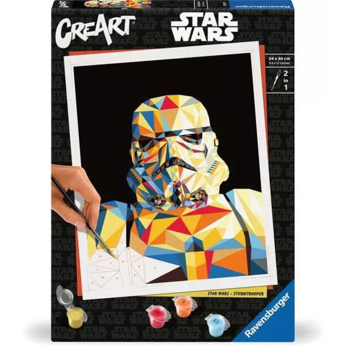 Ravensburger CreArt Malen nach Zahlen - Star Wars: Stormtrooper