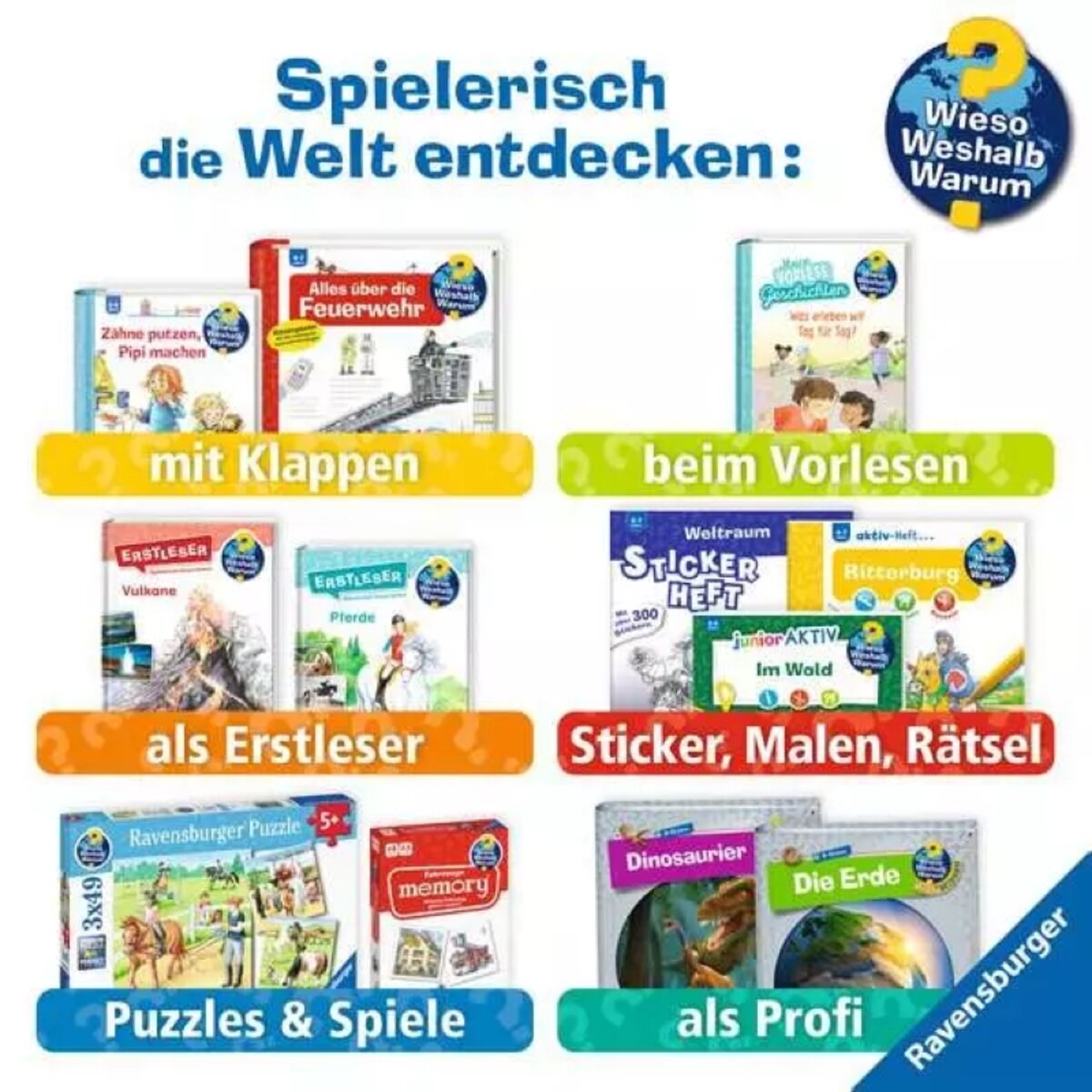 Ravensburger Wieso? Weshalb? Warum? Meine Vorlesegeschichten Band 2