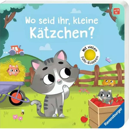 Ravensburger Kinderbuch Wo seid ihr kleine Kätzchen?