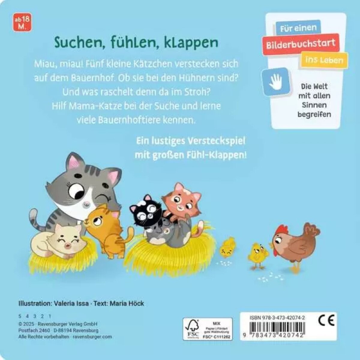 Ravensburger Kinderbuch Wo seid ihr kleine Kätzchen?
