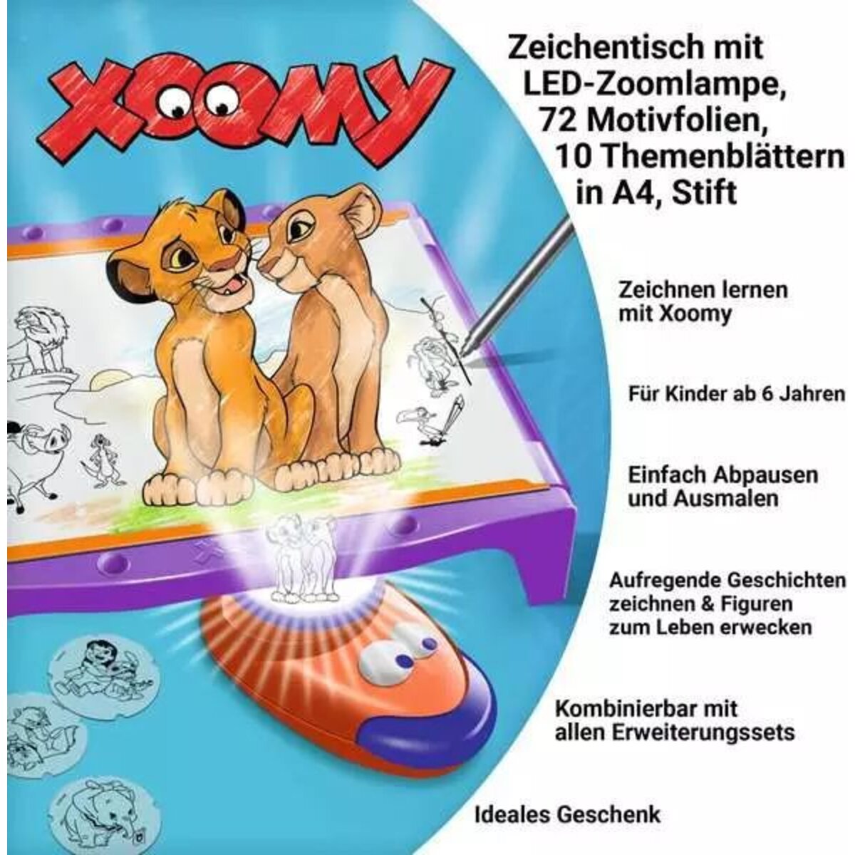 Ravensburger Xoomy Maxi Disney A4 Tisch