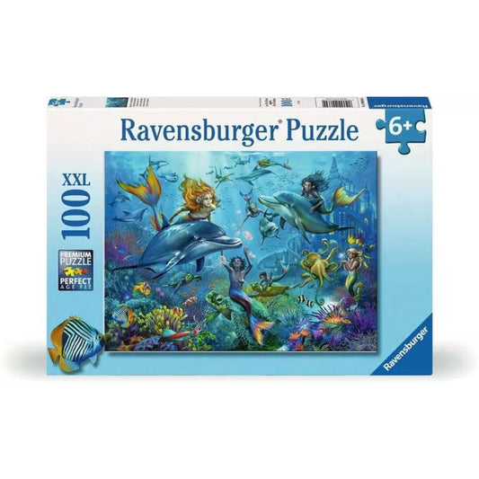Ravensburger XXL Puzzle - Abenteuer unter Wasser, 100 Teile