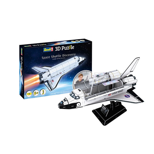 Revell 3D Puzzle - Space Shuttle Discovery, 126 Teile