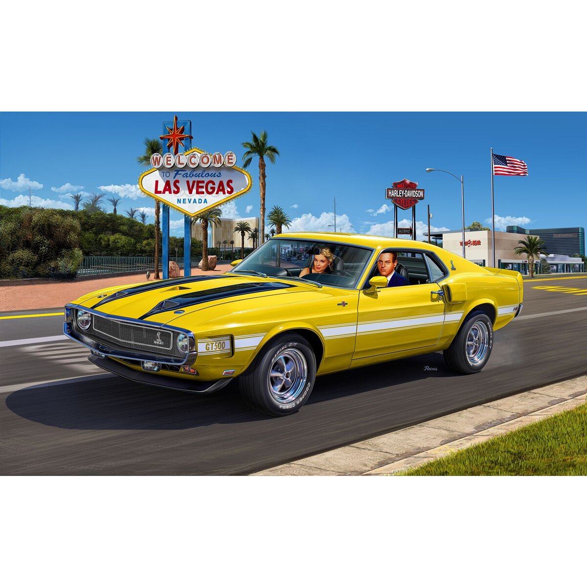 Revell '70 Shelby Mustang GT500