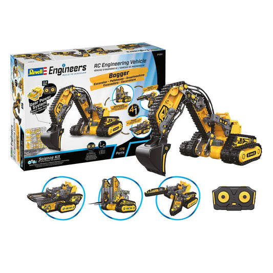 Revell Engineers RC Engineering Vehicle 4in1