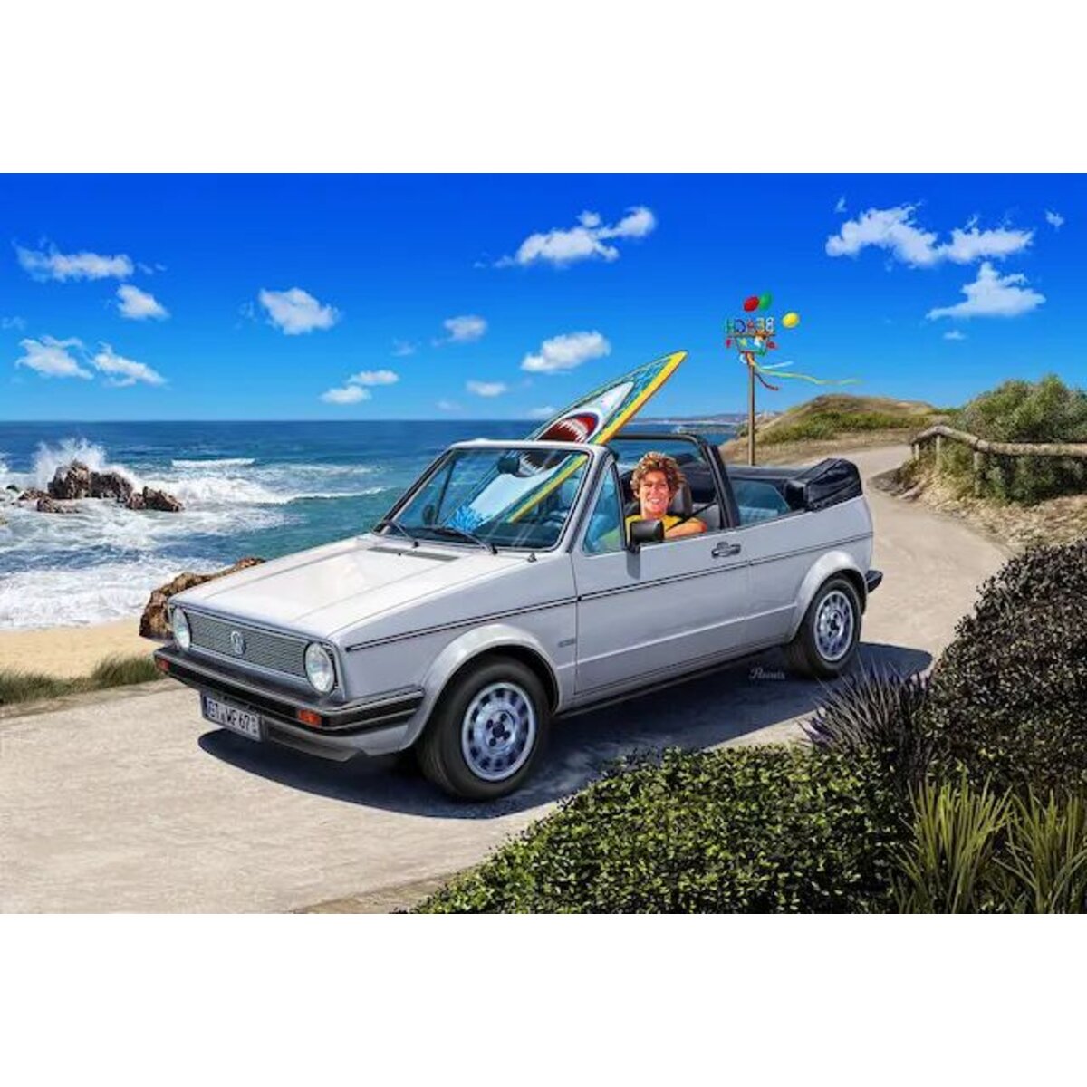 Revell Geschenkset "50 Years of the VW Golf 1"