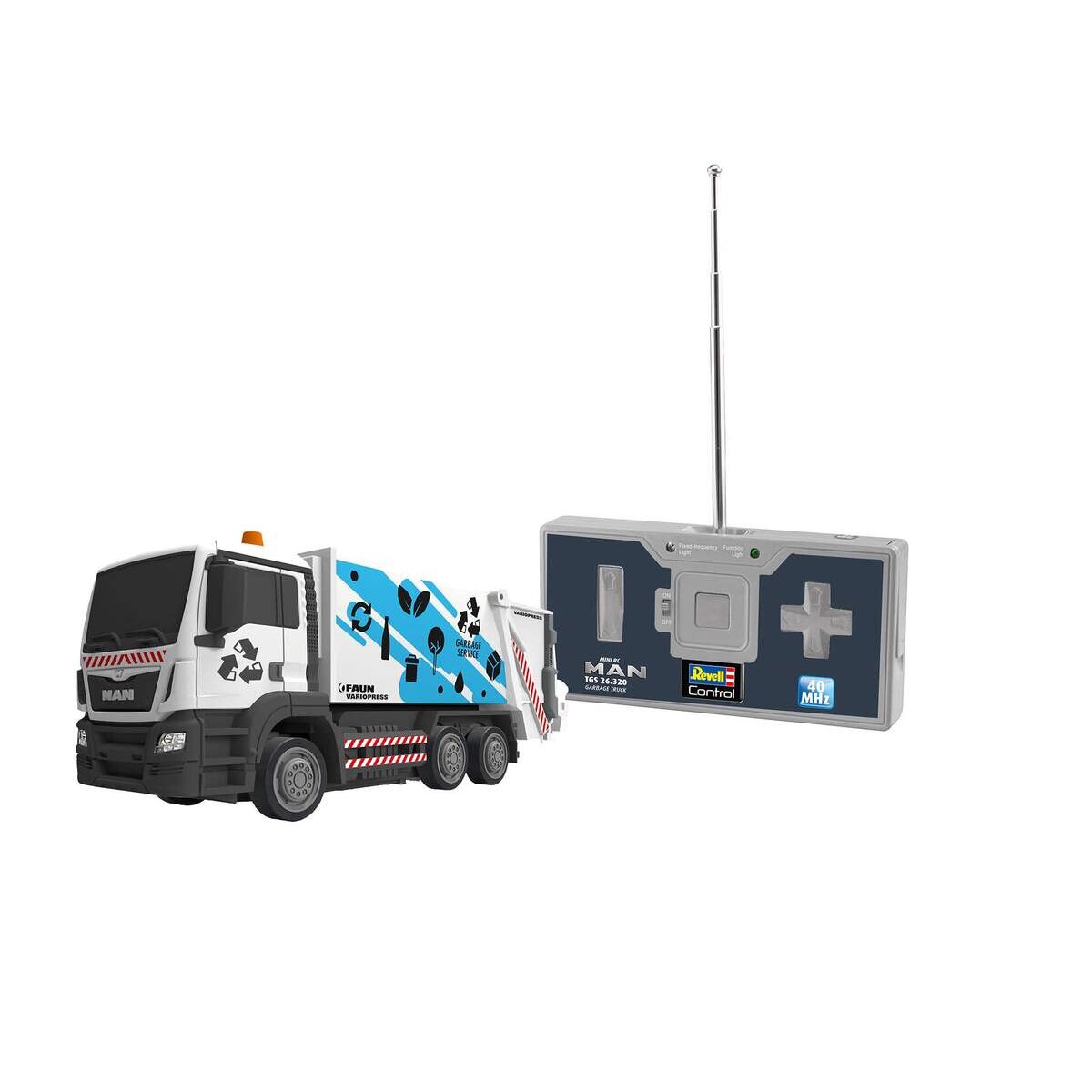 Revell Mini RC MAN TGS 26.320 Garbage Truck
