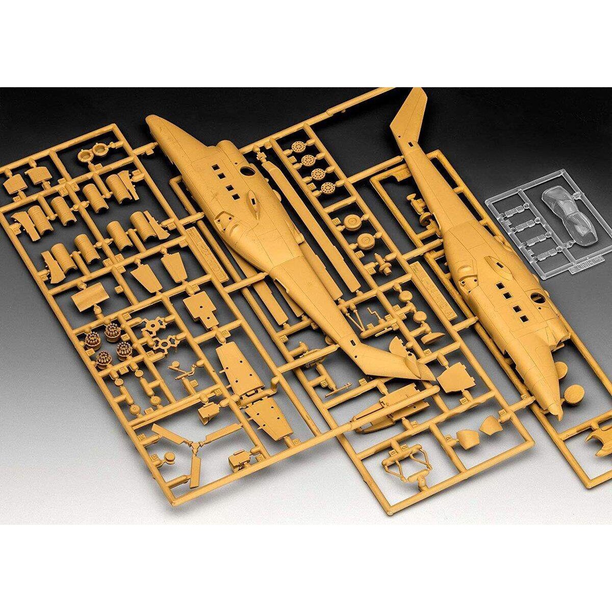 Revell Modellbausatz Hubschrauber Mil Mi-24D Hind in 1:100