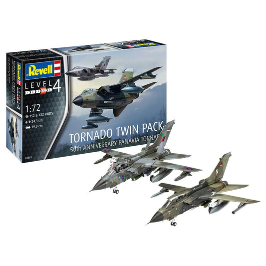 Revell Tornado Twin Pack 50th Anniversary Panavia Tornado