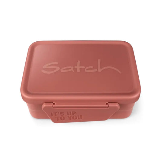 Satch Edelstahl Brotdosen Set Nordic Coral Orange Rosa 14 x 17 x 6,5 cm rostfrei