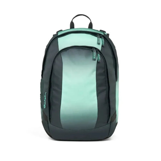 Satch Schulrucksack air Gradient Mint 26 Liter grau türkis