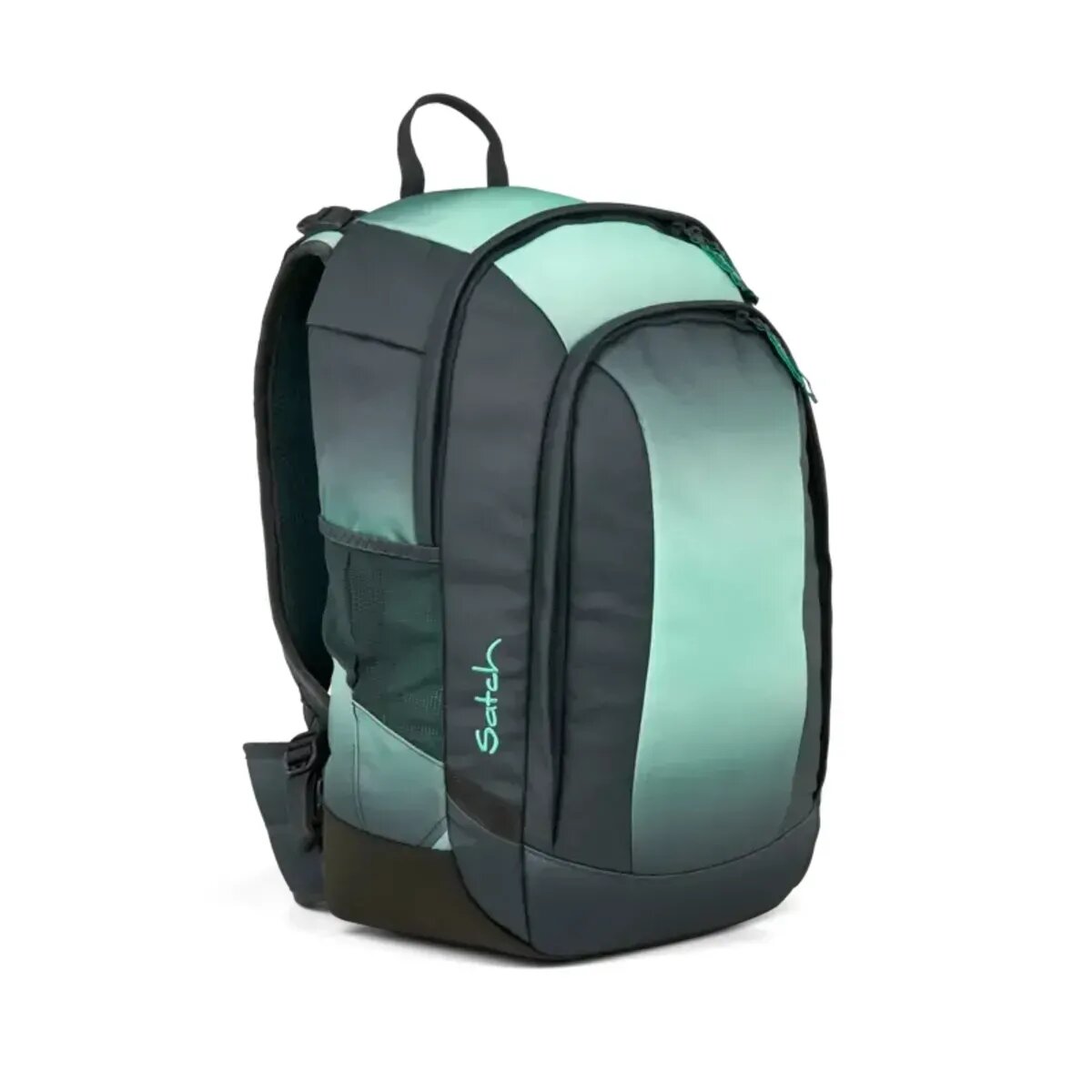 Satch Schulrucksack air Gradient Mint 26 Liter grau türkis