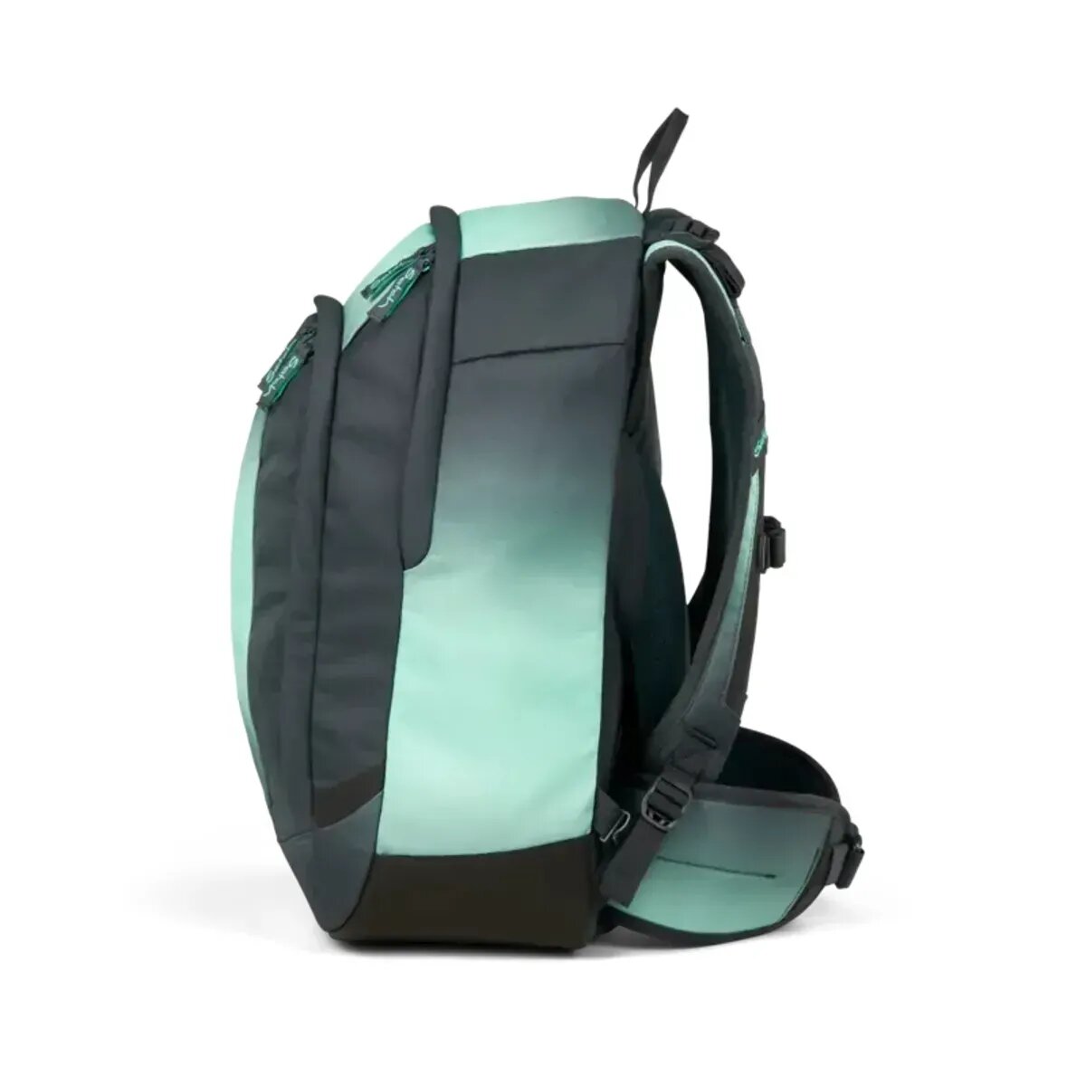 Satch Schulrucksack air Gradient Mint 26 Liter grau türkis