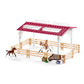 Schleich® 42344 Horse Club Reiterhof mit Reiterin und Pferden