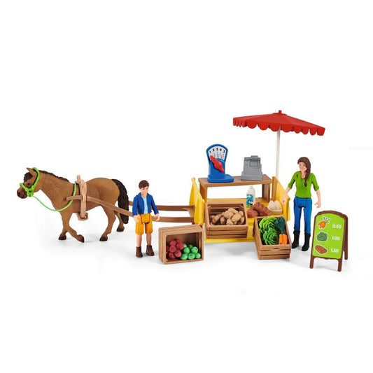 schleich® FARM WORLD 42528 Mobiler Farm Stand
