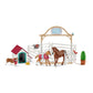 schleich® HORSE CLUB 42458 Hannahs Gastpferde mit Hündin Ruby