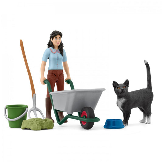 schleich® HORSE CLUB 42747 Ausmist- und Pflegeset