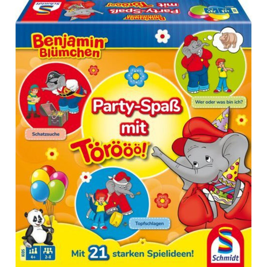 Schmidt Spiele Benjamin Blümchen, Party-Spaß mit Törööö!
