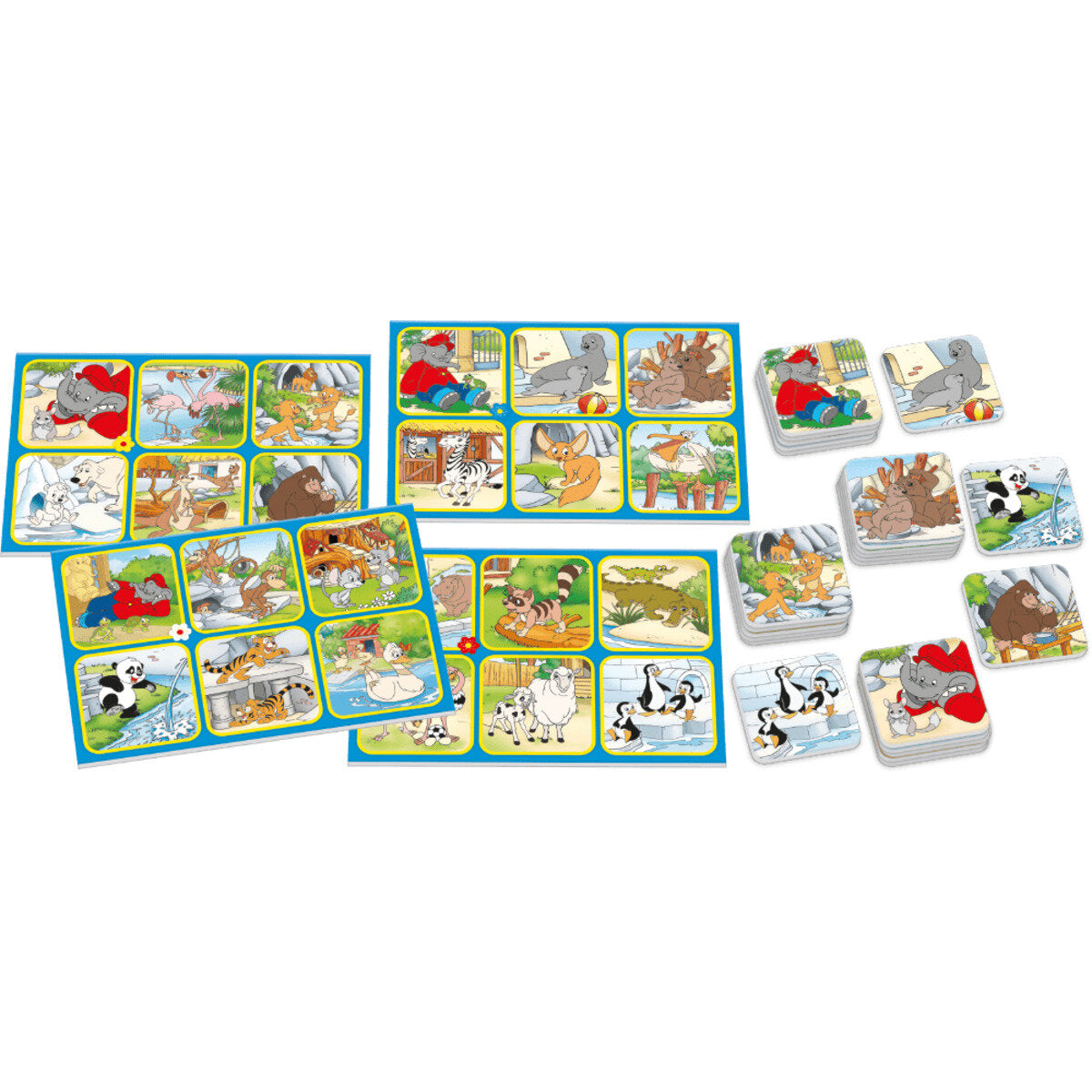 Schmidt Spiele Benjamin Blümchen, Zoo Lotto