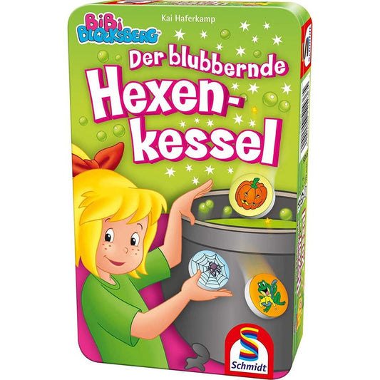 Schmidt Spiele Mitbringspiel Bibi Blocksberg: blubbernder Hexenkessel