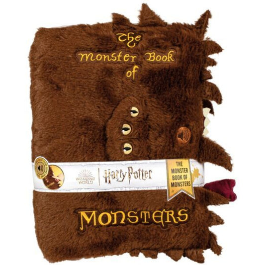 Schmidt Spiele Plüsch Harry Potter, Monsterbuch, inklusive Sound, 26 cm
