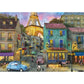Schmidt Spiele Puzzle - In den Straßen von Paris, 1000 Teile