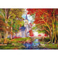 Schmidt Spiele Puzzle - Kapelle im Herbstzauber, 1000 Teile