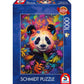 Schmidt Spiele Puzzle - Pandabär im Regenbogenwald, 1000 Teile