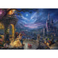 Schmidt Spiele Puzzle - Disney Die Schöne und das Biest, Tanz im Mondlicht, 1.000 Teile