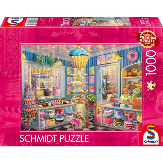 Schmidt Spiele Puzzle - Bunte Bäckerei, 1000 Teile