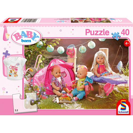 Schmidt Spiele Puzzle - Baby Born Komm wir zelten!