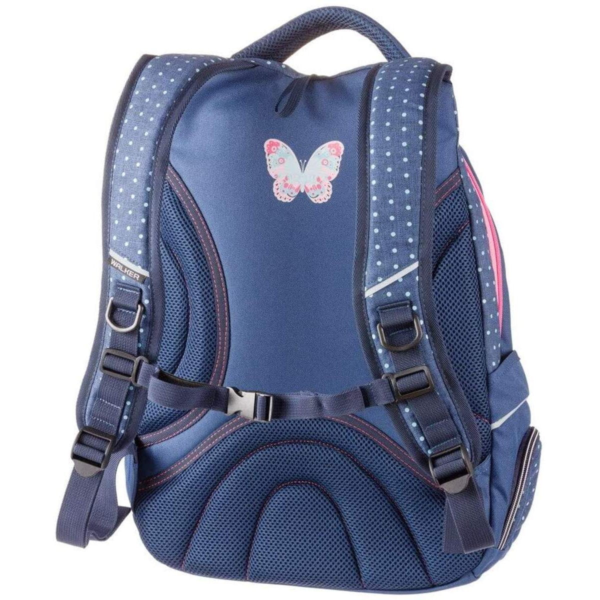Schneiders Rucksack Fame Butterfly dunkelblau, 32 Liter