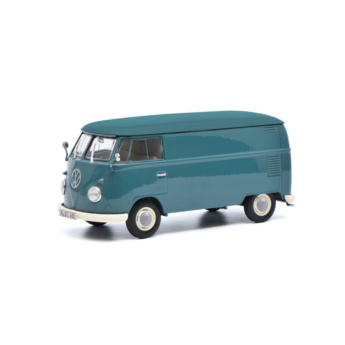 Schuco VW T1 Kasten blau 1:32