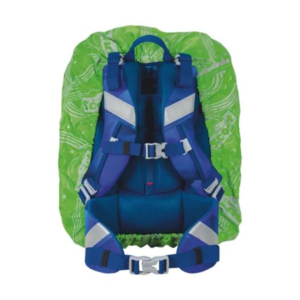 Scout Neon Safety Cape grün