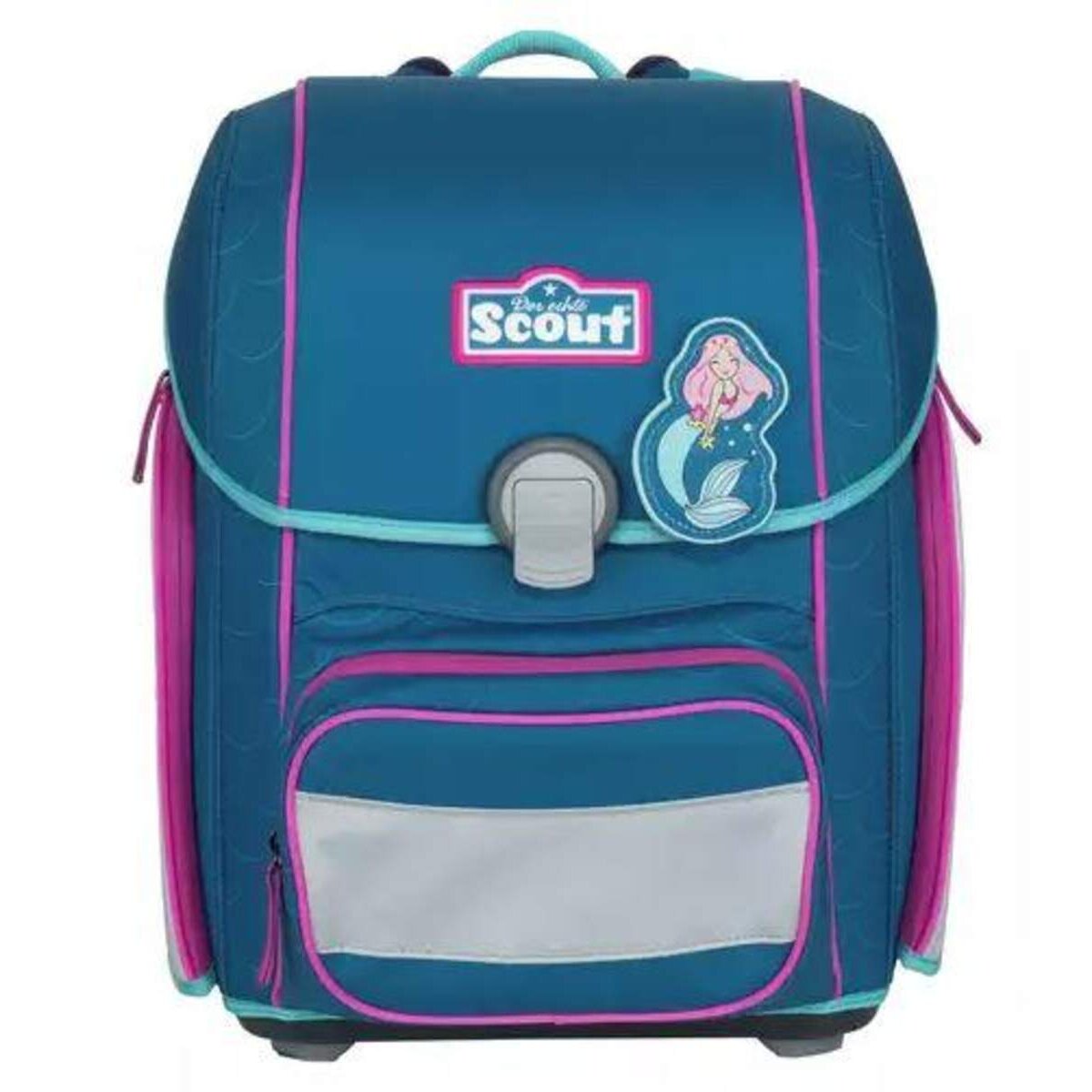 Scout Schulranzenset Genius Mermaid, 4-teilig