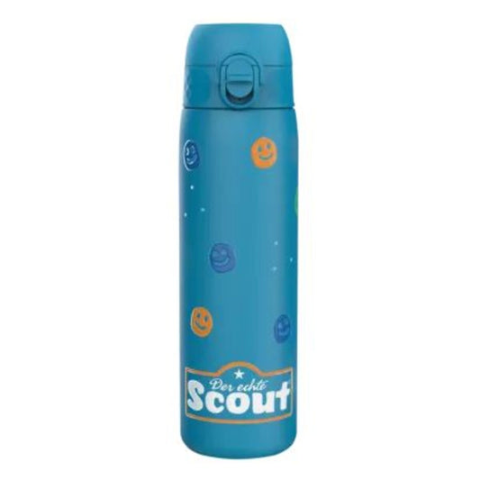 Scout Trinkflasche Smileys, doppelwandiger Edelstahl, 500 ml
