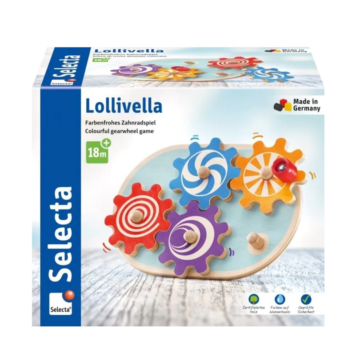 Selecta Lollivella Zahnradspiel