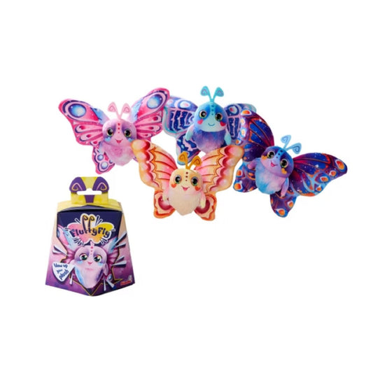Simba Fluffyfly Plüsch Schmetterling, 1 Stück, 4-fach sortiert