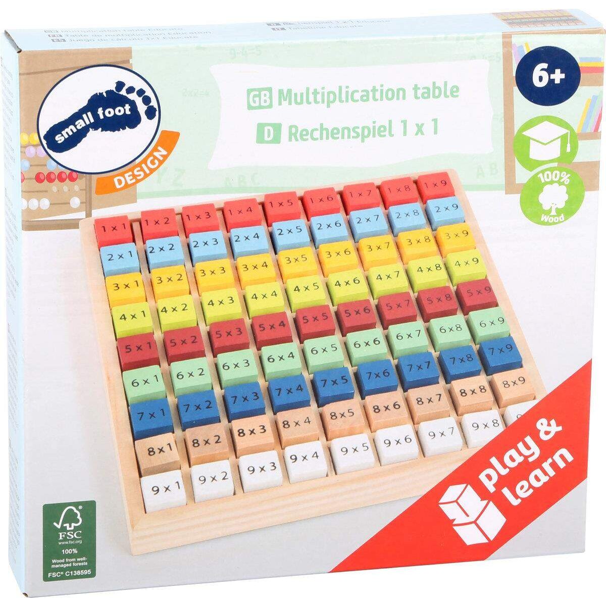 small foot Kunterbuntes 1 x 1 "Educate"