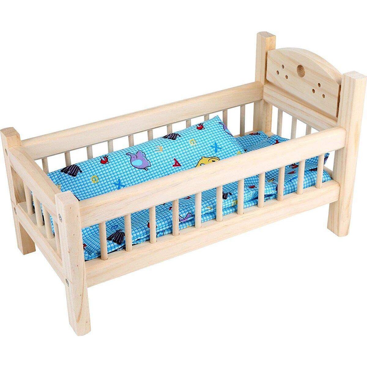 small foot Puppenbett aus Holz, 44 x 23 x 25 cm