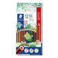 STAEDTLER® Noris® colour 185 Kartonetui mit 12 Buntstiften in sortierten Farben und 1 Bleistift