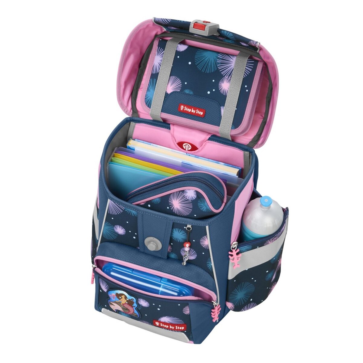 Step by Step SPACE Schulranzen-Set Mermaid Delia, 5-teilig