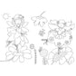 Tessloff Glitzer Sticker Malbuch. Elfen und Feen
