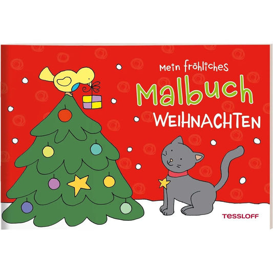 Tessloff Mein fröhliches Malbuch. Weihnachten