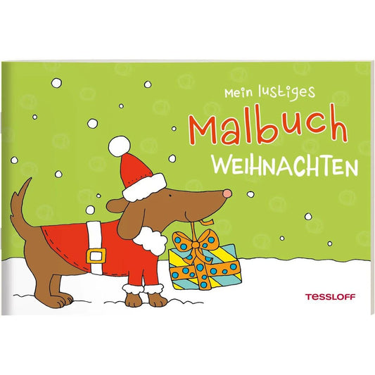Tessloff Mein lustiges Malbuch. Weihnachten
