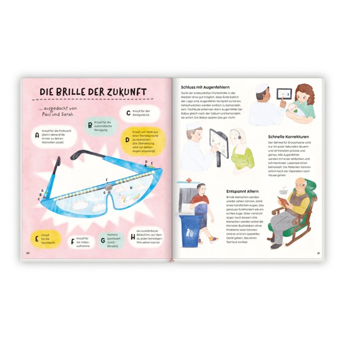 Trötsch Kinderbuch "Hurra, ich trage eine Brille"