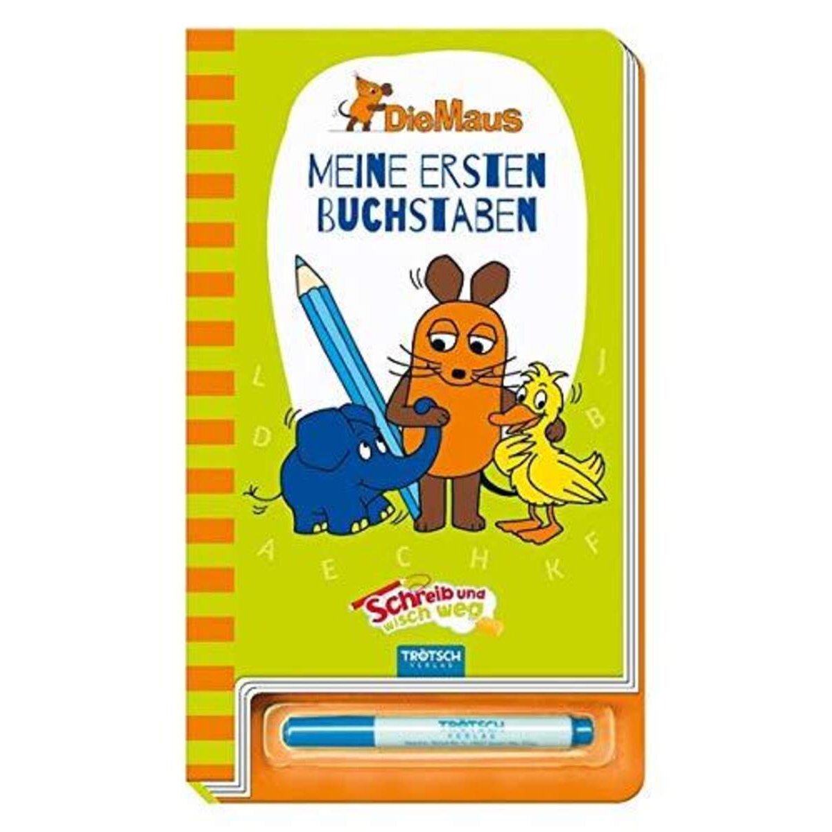 Trötsch Schreib und wisch weg Buchstaben Die Maus