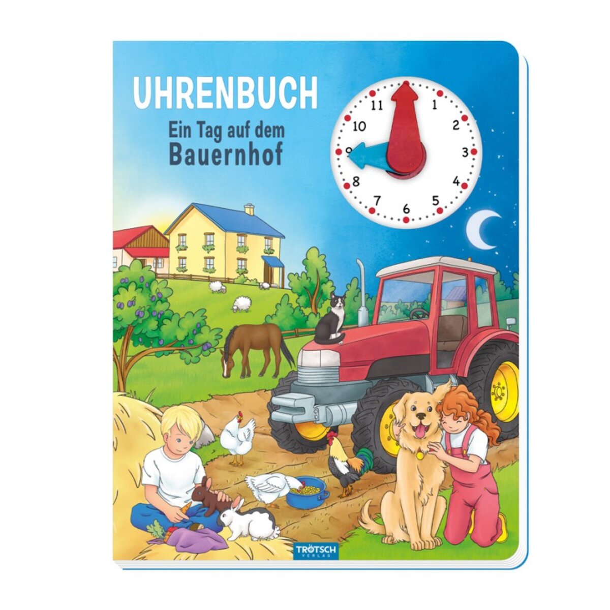 Trötsch Uhrenbuch "Bauernhof"